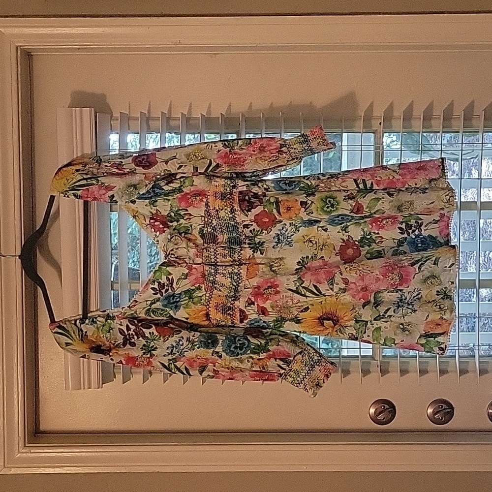 NWT Alice + Oliva floral eyelet dress